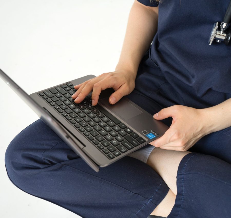 doctor-typing-at-computer.jpg Doctor Typing at Computer